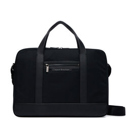 Tommy Hilfiger Laptoptasche Tommy Hilfiger Th Nylon Computer Bag AM0AM14855 Schwarz