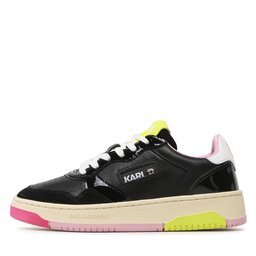 

Снікерcи KARL LAGERFELD KL63020A Black Lth W/Multi, Чорний