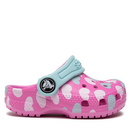 

Шльопанці Crocs Classic Easy Icon Clog 207592 Taffy Pink/Multi, Рожевий