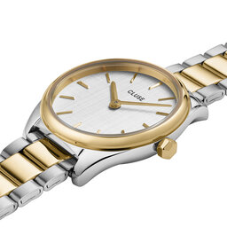 

Годинник Cluse Féroce Petite CW11708 Silver/Gold, Золотий