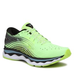 Mizuno Scarpe Mizuno Wave Sky 6 J1GC220205 Neo Lime/Skywriting/Black