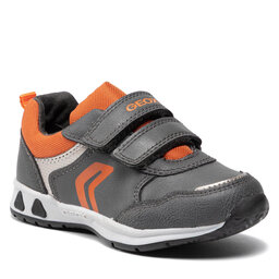 Geox Sneakers Geox B Pavlis B. A B161RA 0MEFU C9291 S Dk Grey/Dk Orange