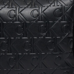 

Косметичка Calvin Klein Logo Print Washbag K50K511439 Allover Print 0GK, Чорний