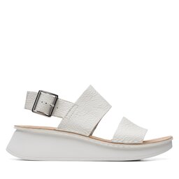 

Босоніжки Clarks Velhill Strap Off White Lea, Білий