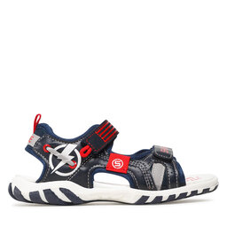 

Босоніжки Shone 491-001 Navy/Red, Cиній