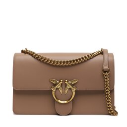 Pinko Handväska Pinko Love One Classic Dc AI 23-24 PLTT 100941 A0F1 Beige D01Q