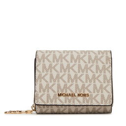 MICHAEL Michael Kors Μικρό Πορτοφόλι Γυναικείο MICHAEL Michael Kors 32S5G8ED8B Εκρού