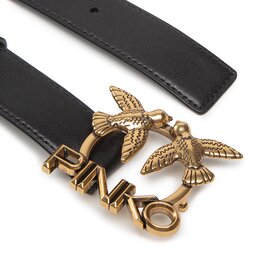 

Жіночий ремінь Pinko Love Aster 1 Simply H3 Belt AL 22-23 PLT01 1H212N Y5H7 Black Z99Q, Чорний