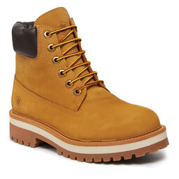 Lumberjack Schnürstiefeletten Lumberjack KRISTY SW50501-006-D01 Yellow/Dk Brown M0001