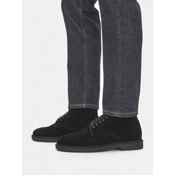 GINO ROSSI Schnürschuhe Gino Rossi CEO-Y81-465-E35 Schwarz