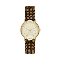 Skagen Klocka Skagen Kuppel Lille SKW3106 Gold/Brown