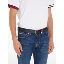 

Чоловічий ремінь Tommy Jeans Tjm Ryan 3.5 AM0AM12337 Black BDS, Чорний