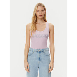 Guess Guess Топ W5GP29 KA0H1 Рожевий Regular Fit