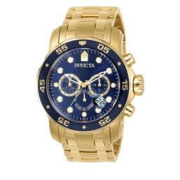 Invicta Watch Hodinky Invicta Watch Pro Diver IN0073 Gold/Navy