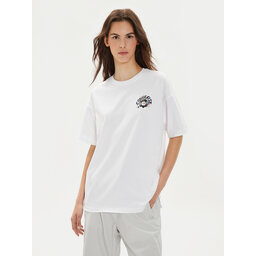 Converse Converse T-Shirt W Festival Music Girl Tee 10026373-A03 Λευκό Regular Fit