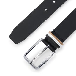 

Чоловічий ремінь Boss 50496720 Black 001, Чорний