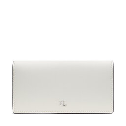LAUREN RALPH LAUREN Duży Portfel Damski LAUREN RALPH LAUREN 432802917054 Biały