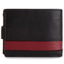 

Велике Чоловіче Портмоне Pierre Cardin TILAK26 323A Black/Red, Чорний
