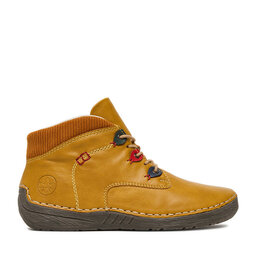 Rieker Botine Rieker 52544-68 Galben