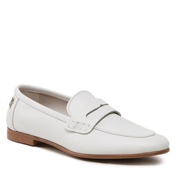 Tommy Hilfiger Loafers Tommy Hilfiger Th Loafer FW0FW06991 White/Ecru 0LC