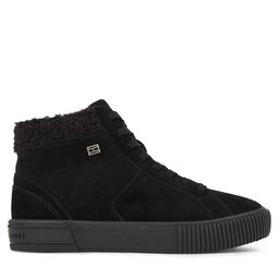 

Снікерcи Tommy Hilfiger Vulc Suede Sneaker Hi FW0FW07549 Black BDS, Чорний