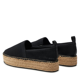 

Еспадрильї Calvin Klein Jeans Platform Espadrille Uc YW0YW01377 Black BEH, Чорний