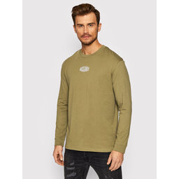 Jack&Jones Marškinėliai ilgomis rankovėmis Jack&Jones Worlds 12196539 Olive