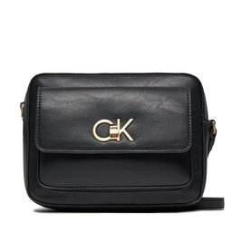 Calvin Klein Sac à main Calvin Klein Re-Lock Camera Bag W/Flap K60K611083 Ck Black BEH
