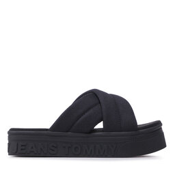 

Шльопанці Tommy Jeans Fltfrm Sandal EN0EN02116 Black 0GJ, Чорний