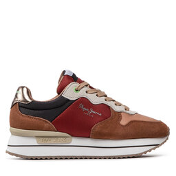 

Снікерcи Pepe Jeans Rusper Poise PLS31365 Russet 270, Коричневий
