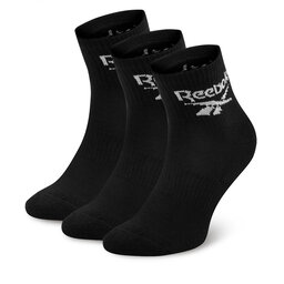 Reebok 3er-Set hohe Unisex-Socken Reebok R0427-SS24 (3-pack) Schwarz