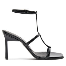 Calvin Klein Sandale Calvin Klein Heel Gladi Sandal 90 Pat HW0HW02312 Crna