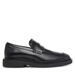 Calvin Klein Halbschuhe Calvin Klein Sq Rubber Band Loafer Wax Lth HM0HM02273 Schwarz