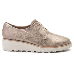

Оксфорди Clarks Sharon Crystal 261400714 Pewter, Срібний