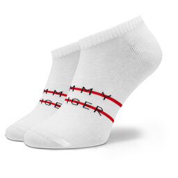 

Набір 2 пар низьких чоловічих шкарпеток Tommy Hilfiger 701222188 White 001, Білий