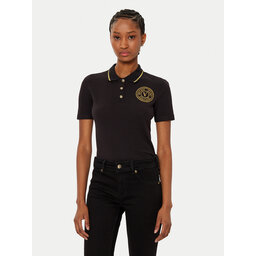 Versace Jeans Couture Versace Jeans Couture Poloshirt 78HAGT00 Schwarz Regular Fit