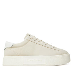 Tommy Jeans Sneakersy Tommy Jeans Tjw Flatform Sneaker EN0EN02819 Beżowy