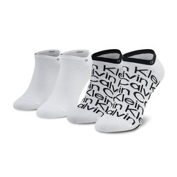 Calvin Klein Набір 2 пар низьких чоловічих шкарпеток Calvin Klein 701218714 White 002