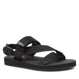 Jack Wolfskin Sandale Jack Wolfskin Urban Entdeckung Belt Sandal W 4056801 Black