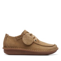 

Туфлі Clarks Funny Dream 26170061 Dark Sand Suede, Бежевий