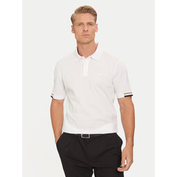 BOSS Boss Pólóing Parlay 147 50467113 Fehér Regular Fit