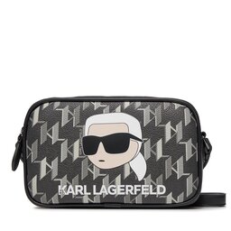 KARL LAGERFELD Ročna torba KARL LAGERFELD 235W3095 A998 Black / White