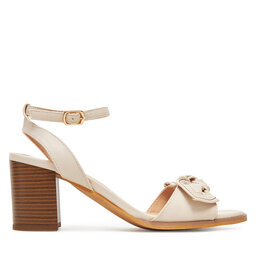 Clara Barson Sandały Clara Barson WS24053-01 Écru