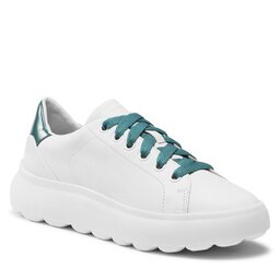 Geox Sneakers Geox D Spherica Ec4.1 D35TCB 08502 C1392 White/Octane