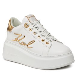 KARL LAGERFELD Αθλητικά KARL LAGERFELD KL63510A White Lthr w/Gold 01G