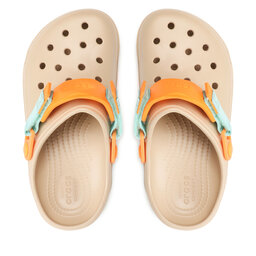 

Шльопанці Crocs Classic All Terrain Clog 206340 Chai/Multi, Бежевий