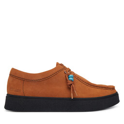 Clarks Туфлі Clarks Boxbee Walla 26328027 Коричневий