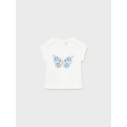 Mayoral Mayoral T-Shirt 1008 Μπεζ Regular Fit