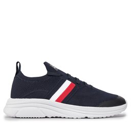Tommy Hilfiger Αθλητικά Tommy Hilfiger Modern Runner Knit Stripes Ess FM0FM04798 Σκούρο μπλε