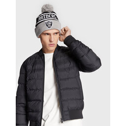 New Era New York Yankees Black & White MLB Bomber Jacke Schwarz